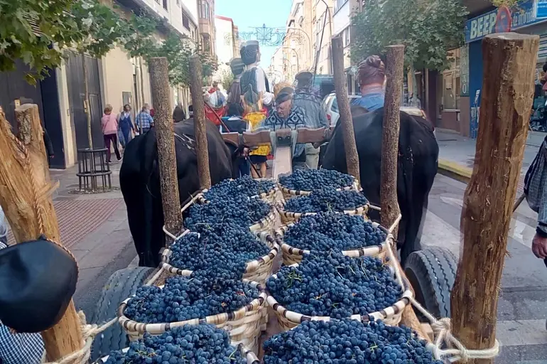 Los carreteros llegan a su destino en La Ribera Los carreteros llegan a su destino en La Ribera