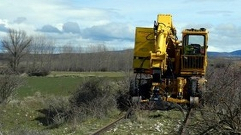 levantamiento de via