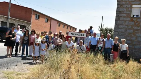 En la Placa de Tolbaños (Ávila)