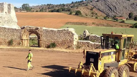 aparcamiento en calatañazor