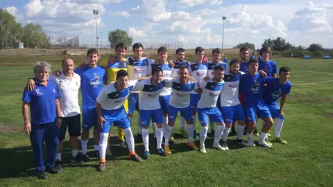 FOTO DEL SALAS EN EL PRIMER PARTIDO DE LA TEMPORADA