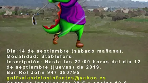 TORNEO DE GOLF EN SALAS