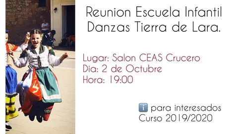 REUNIÓN ESCUELA INFANTIL TIERRA DE LARA