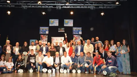 foto de galardonados todos