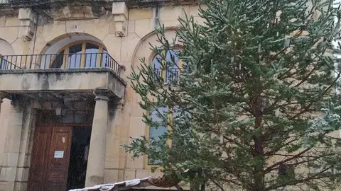 BELEN Y ARBOL DE NAVIDAD EN COVALEDA