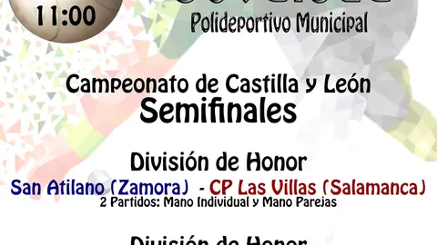 semifinales copa castilla y leon de pelota