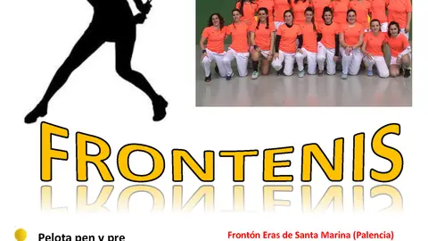 Cartel mujer y pelota 2020
