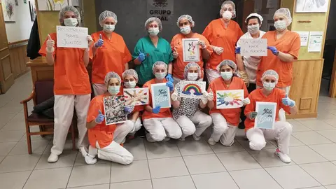 APOYO DESDE LA RESIDENCIA DE SAN BLAS EN SAN LEONARDO