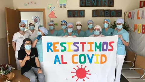 Trabajadores del Centro Asistencial Río Lobos