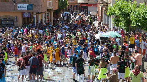 Chupinazo de las fiestas de Salas