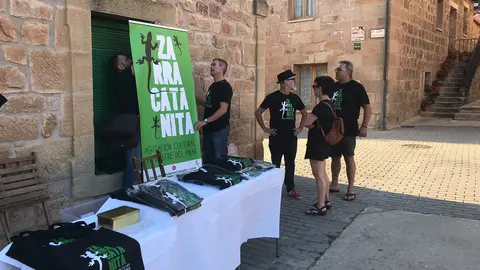 Venta de camisetas en años anteriores