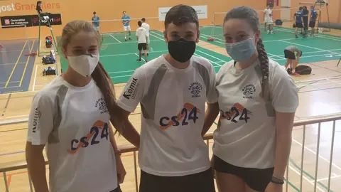 Daniela, Javier y Nora