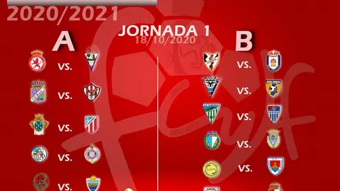 calendario 3ª división