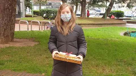 Beatriz de Miguel, ganadora del segundo premio