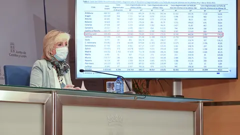 La Consejera de Sanidad en rueda de prensa