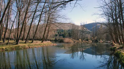Rio Duero a su paso por Soria