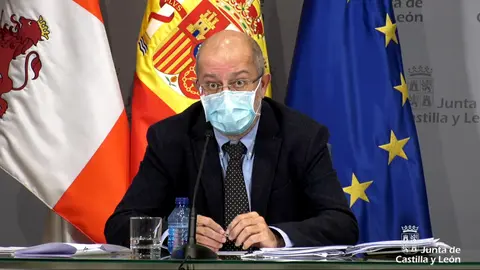 Francisco Igea en rueda de prensa