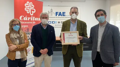 Caritas Burgos y FAE