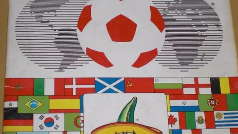 ALBUM DE CROMOS DE MEXICO 86