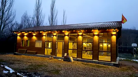 Últimos retoques en el 'complejo' La Serrería.