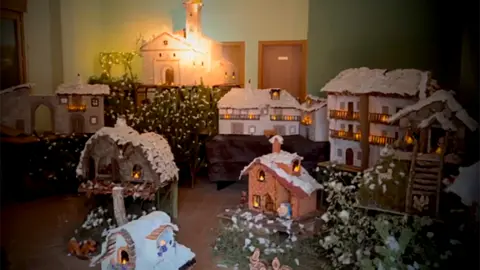 Parte del Belén expuesto estas Navidades