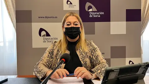 María José Jiménez. Rueda de prensa
