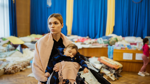 Refugiados de Ucrania. | Foto: UNICEF