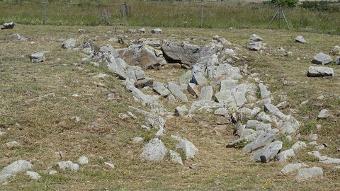 Dolmen de 'El Alto de la Tejera', en Carrascosa de la Sierra