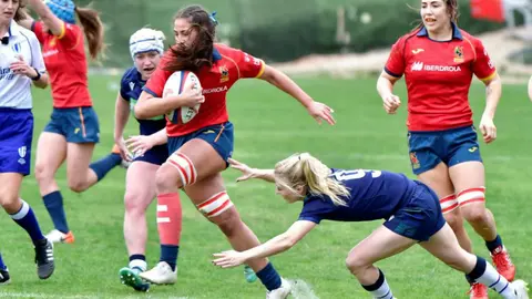 mujer rugby