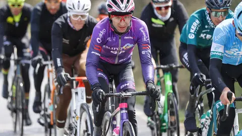 GP Miguel Indurain 2022 - 31st Edition - Estella Lizarra - Estella Lizarra 203,2 km - 02/04/2022 - Oscar Cabedo (ESP - Burgos - BH) - photo Luis Angel Gomez/SprintCyclingAgency©2022