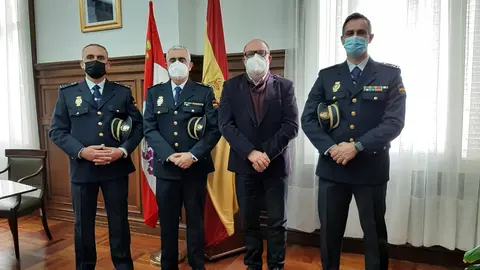 Inspectores que se incorporan a la Comisaria de Soria