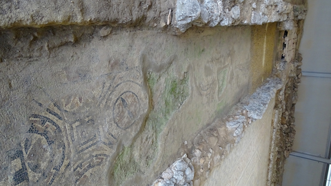 Mosaico de la habitación 26 de La Dehesa