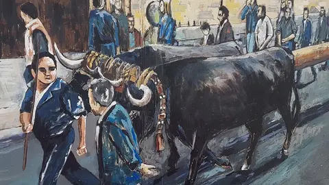MURAL SOBRE EL MAYO EN SAN LEOANRDO