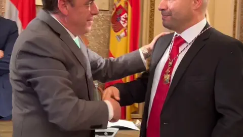 Matías Ágreda toma posesión