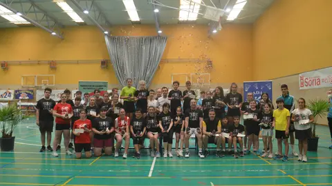 Ganadores XVIII Torneo Popular de Bádminton