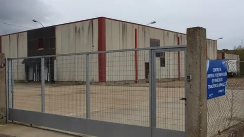 Matadero de Salas de los Infantes una vez cerrado durante esta primavera