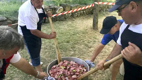 Caldereta de las fiestas de una edición pasada