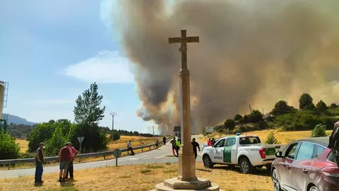 INCENDIO EN SILOS