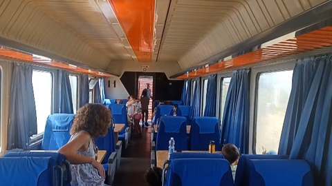 Interior del bagón