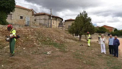 Brigadas foresatles en La Cuenca 16 09 22