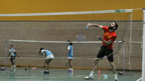 Delegación soriana de bádminton