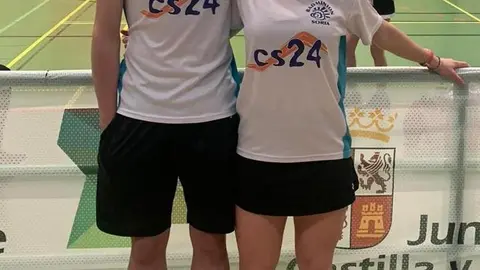 Javier Barrios y Daniela Corchón