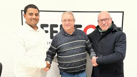 Hairo Yubert, Gerado García y Mario Rodríguez