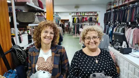 MARIBEL JUNTO A SU MABELA EN SALAS DE LOS INFANTES