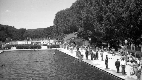 Piscinas de Navaleno en los años setenta