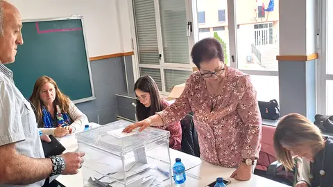 Votación en Navaleno
