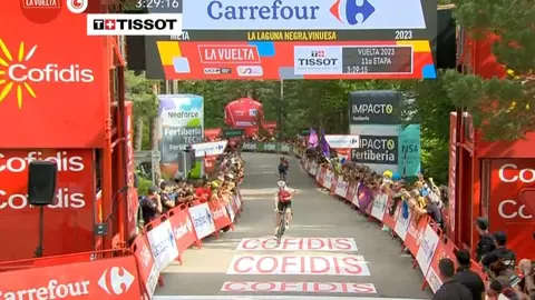 Llegada del corredor conquense
