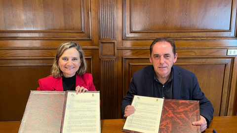 Firma de convenio con Ayuntamiento de Ólvega