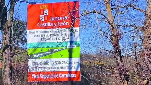 Carretera Huerta de Rey y Araúzo