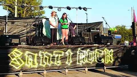 El jueves 22 se celebró el 'Santi Rock' en Santibáñez del Val